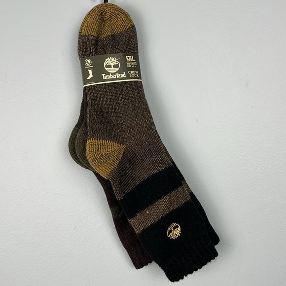 Timberland Other - Timberland kids wool blend crew socks NWT 2 pack
